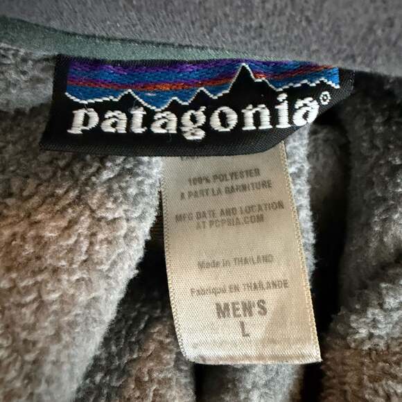 Patagonia Men's Better Sweater Full-Zip Fleece Jacket Grey L - Picture 7 of 7